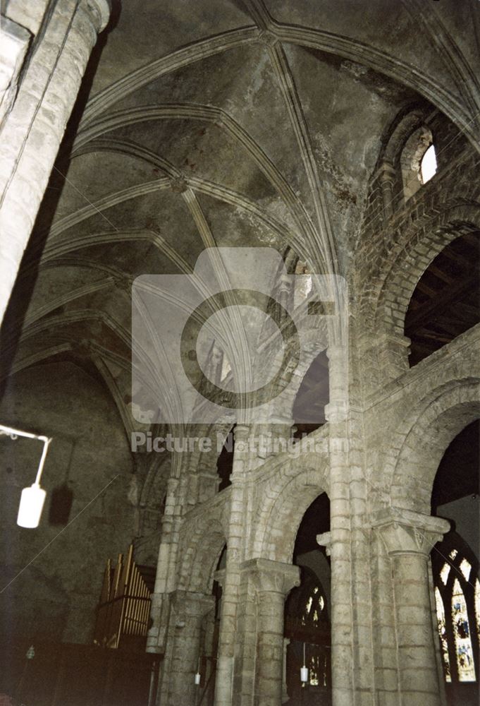 Parochial Nave, St Mary and St Martin's Benedictine Priory Church, Blyth, c 1980s