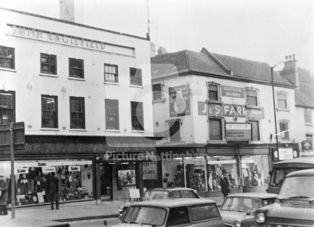 Upper Parliament Street, Nottingham, 1971