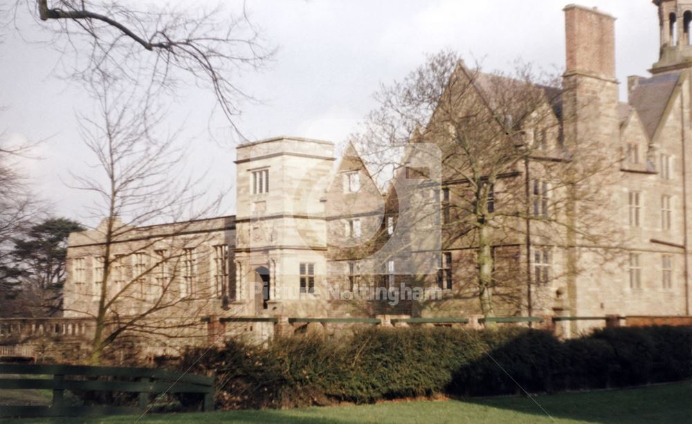 West Front, Rufford Abbey, Rufford Abbey Park, Rufford, 1991