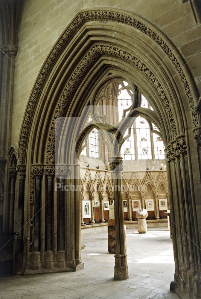 Chapter House Arch, Southwell Minster, c 1980s