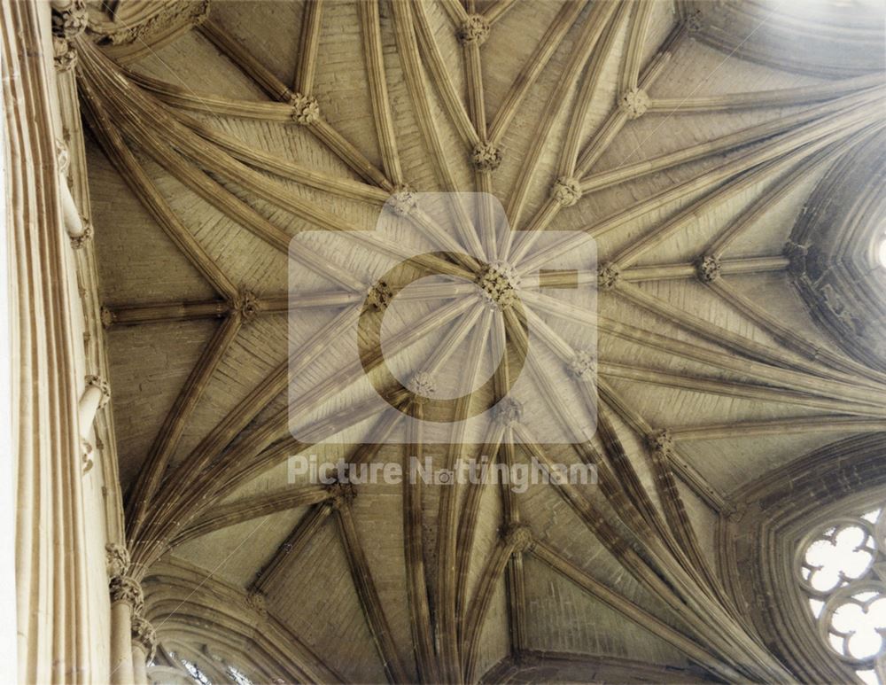 The Vault, Southwell Minster, c 1980s