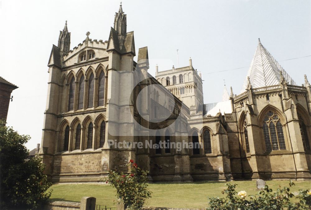 East End and Chapter House, Southwell Minster, c 1980s