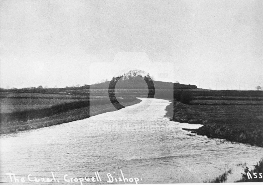 Grantham Canal, Cropwell Bishop, c 1930