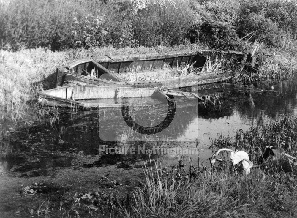 Nottingham Canal, Nr Newtons Lane, Awsworth, 1976