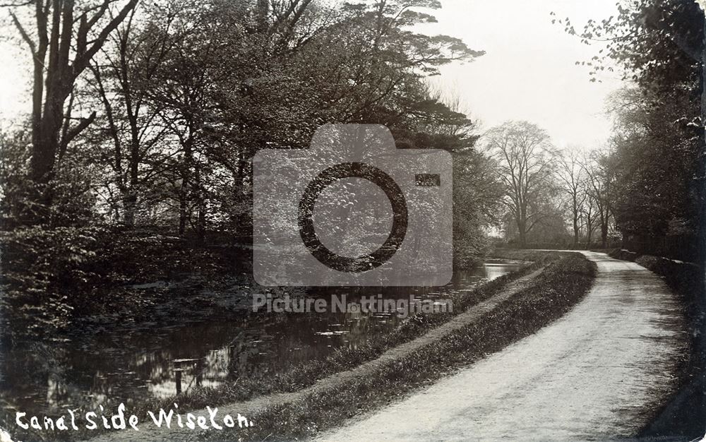 Chesterfield Canal, Wiseton, c 1900s