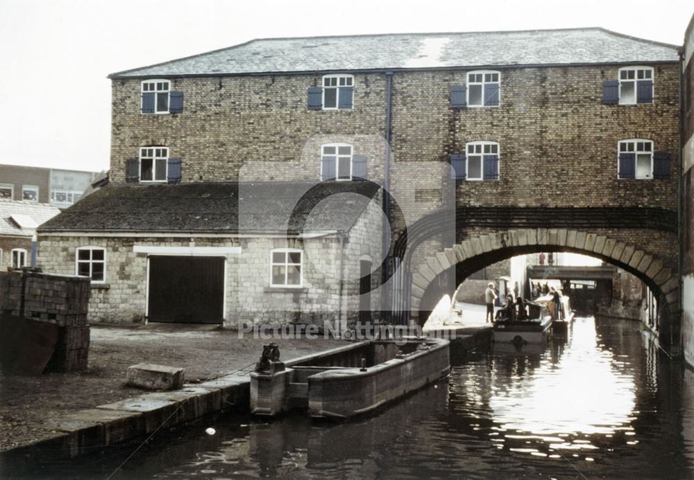 Chesterfield Canal, British Waterways Board Yard, Worksop, 1982