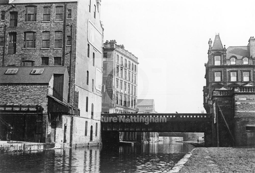 Carrington Street Bridge, Nottingham Canal, Nottingham c 1960s?