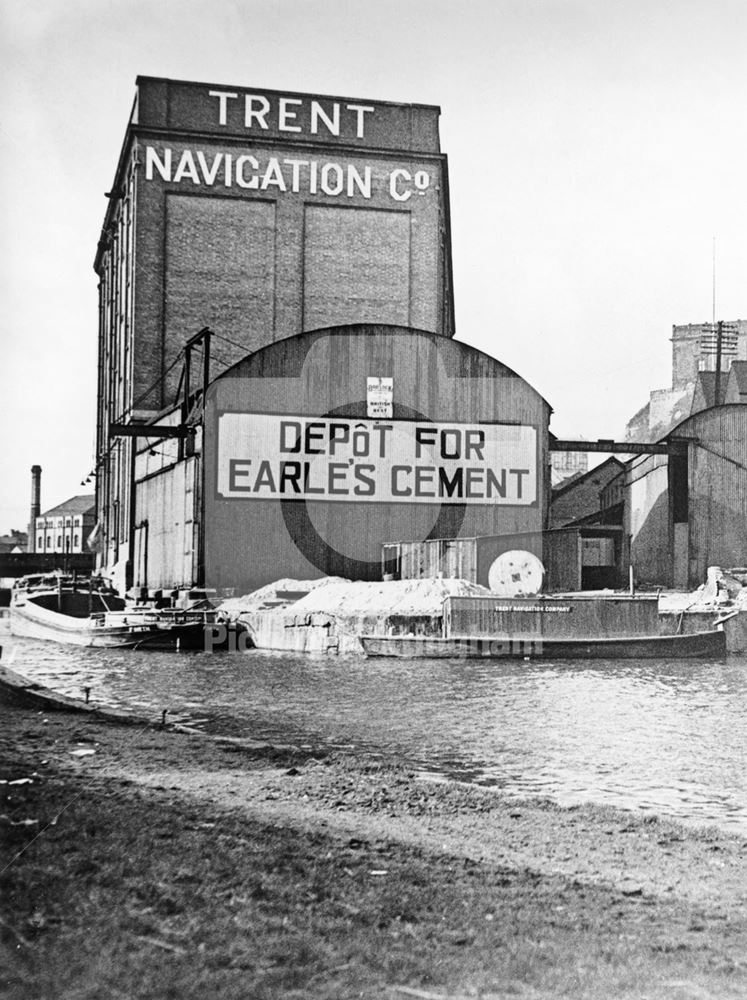 Trent Navigation Depot, Nottingham Canal, Nottingham, c 1930s?