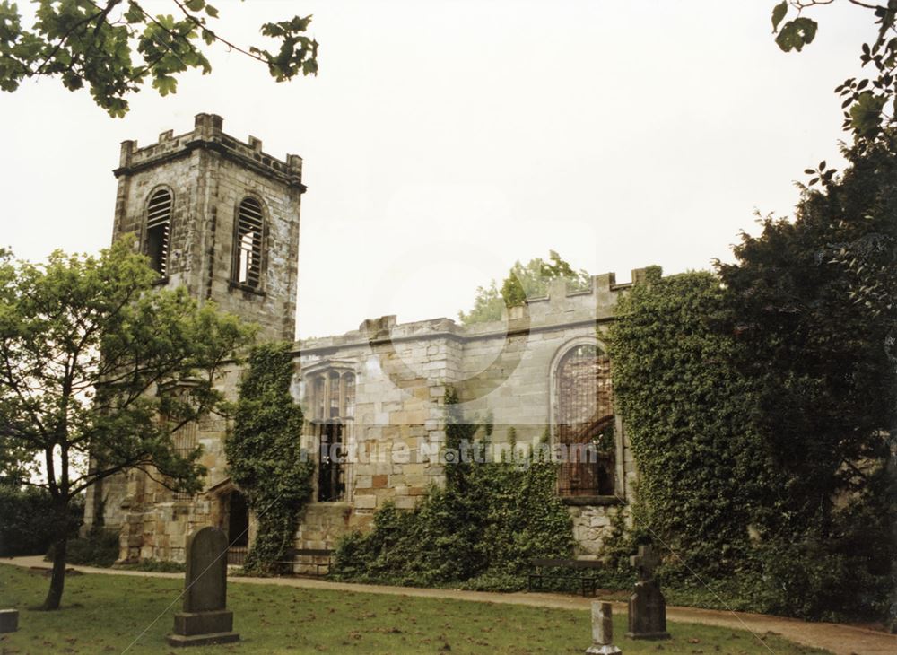 Colwick Old Church, Colwick Park, Nottingham,  1987