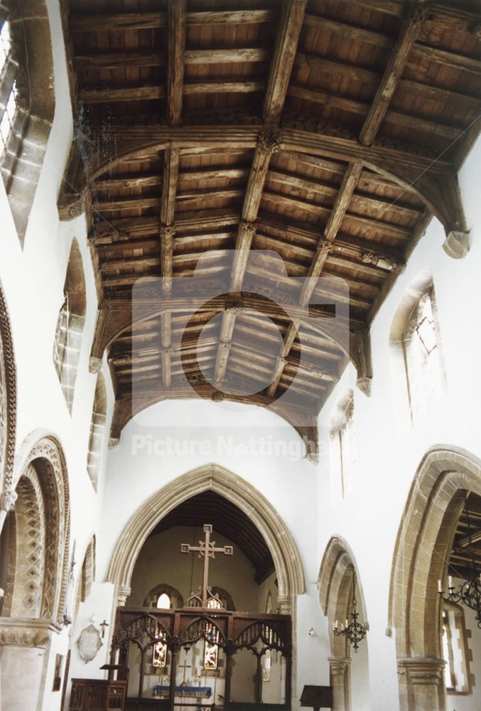 Nave, St Helena's Church, Main Street, South Scarle, c 1980s