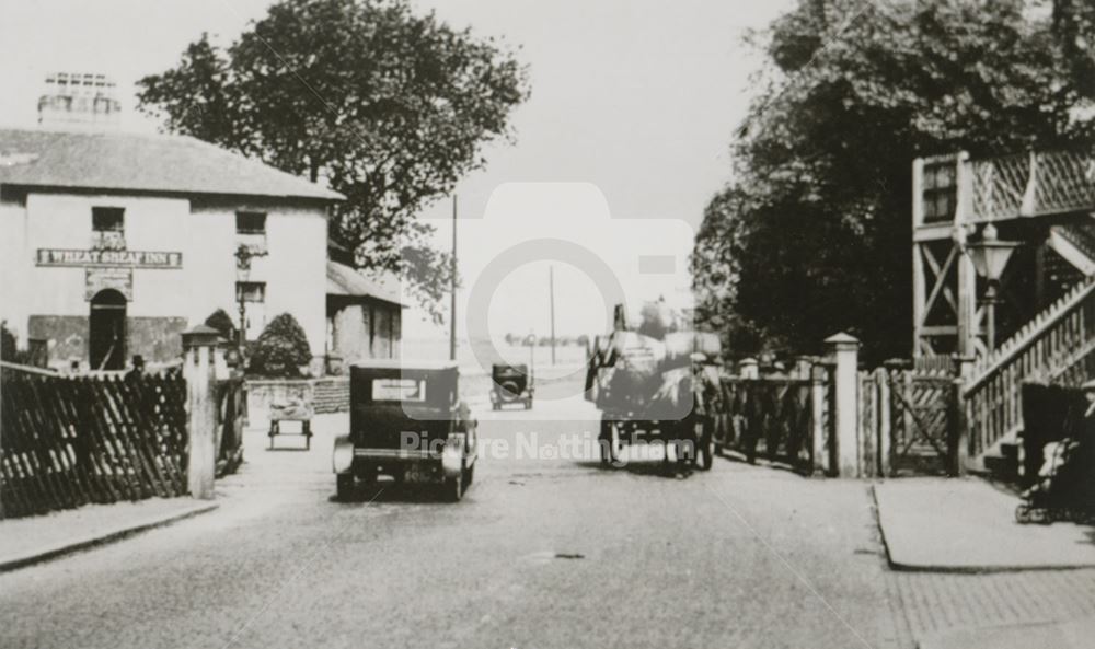 Bobbers Mill Level Crossing, Alfreton Road, Nottingham, c 1930