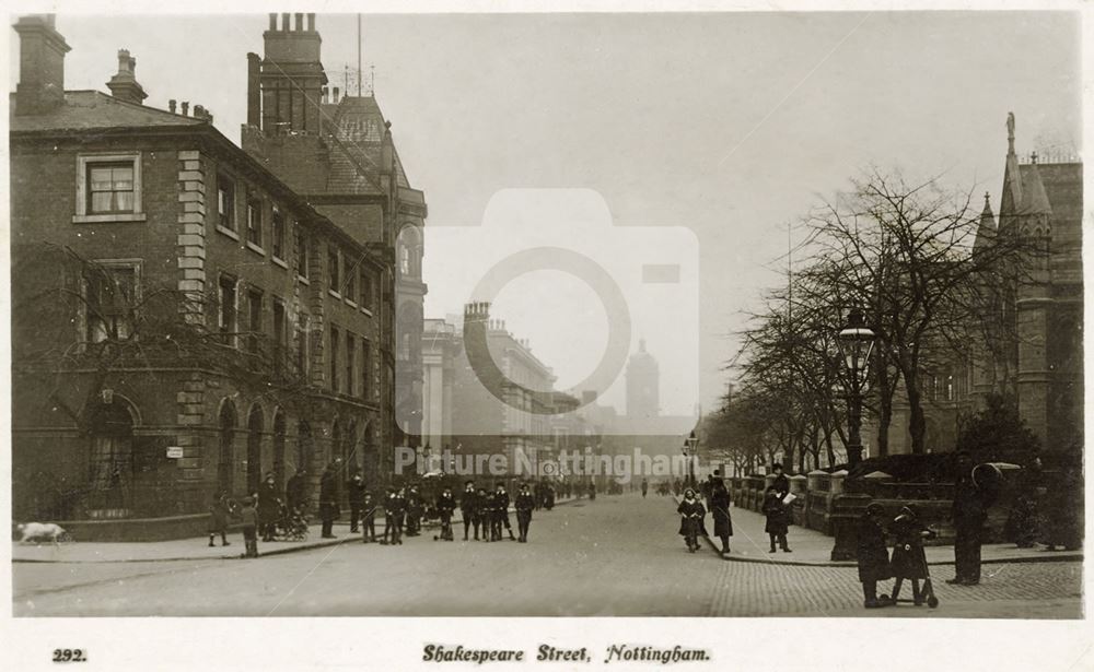 Shakespeare Street, Nottingham, c 1923