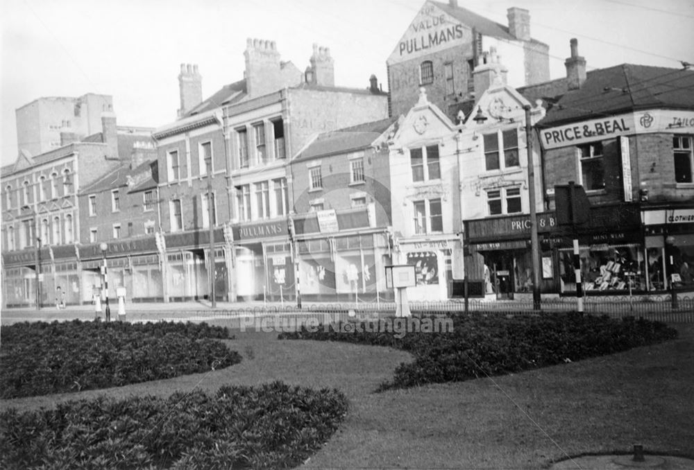 Pullman's Store, Lower Parliament Street, Nottingham, 1962