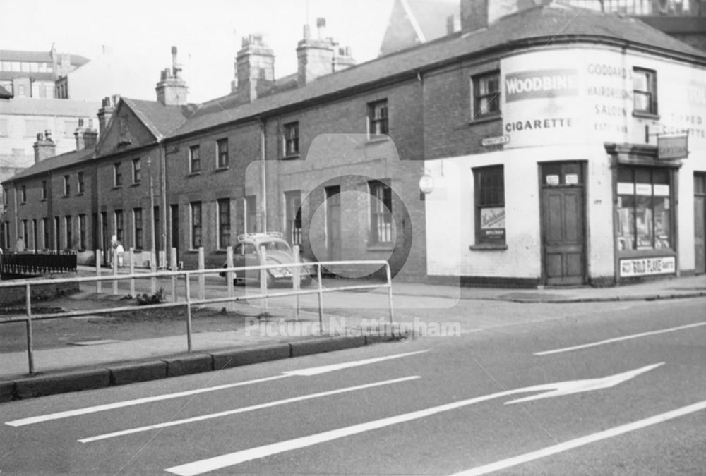 Pemberton Street, off Canal Street, Nottingham, 1962 