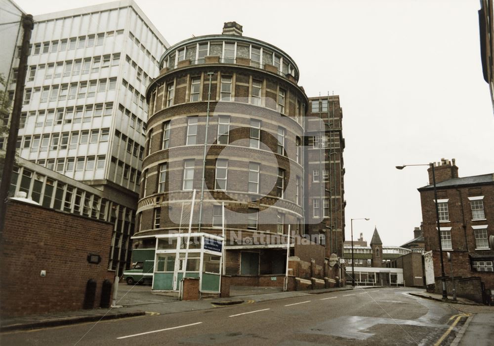 General Hospital, The Rotunda, Postern Street, Nottingham, 1984