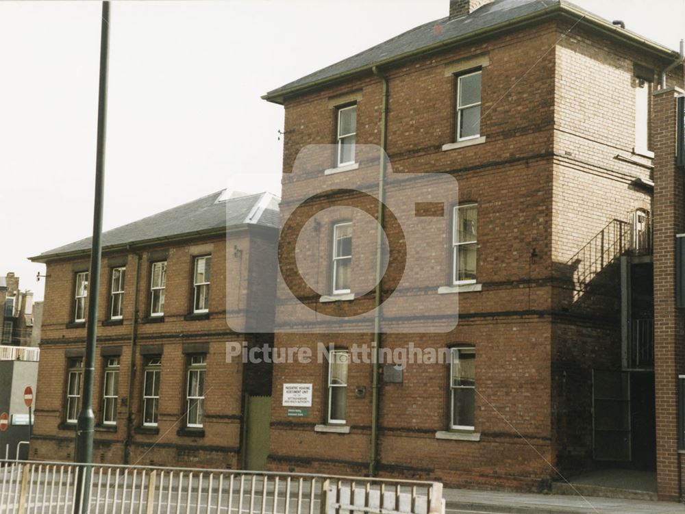 The Old Childrens Hospital, Park Row, Nottingham, 1984