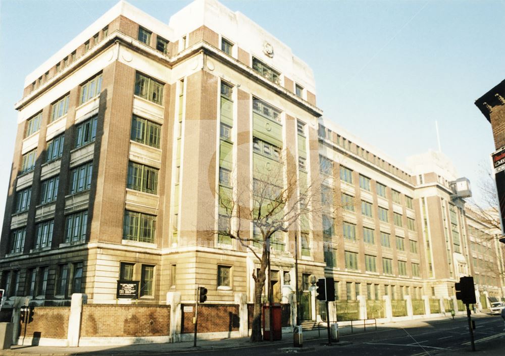 John Player Factory, Radford Boulevard, Radford, Nottingham, 1984