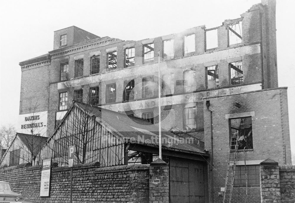 Dakins Removals, Talbot Street, Nottingham, 1969