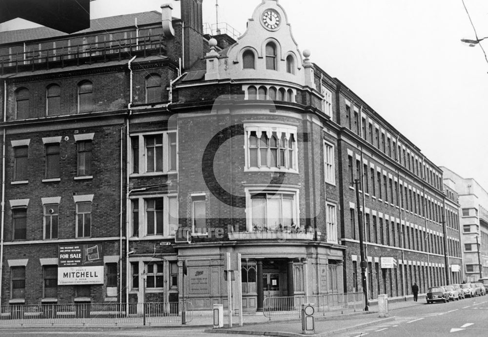 Mundella and Hine's Factory, Station Street, Nottingham, 1969