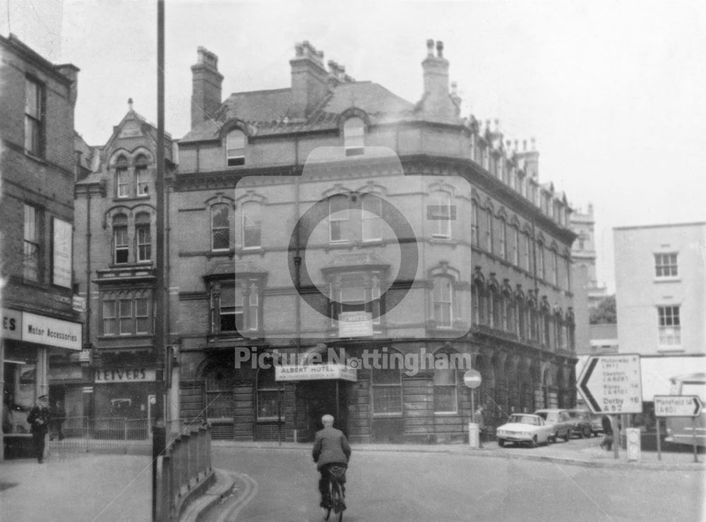 Albert Hotel, Derby Road, Nottingham, 1970