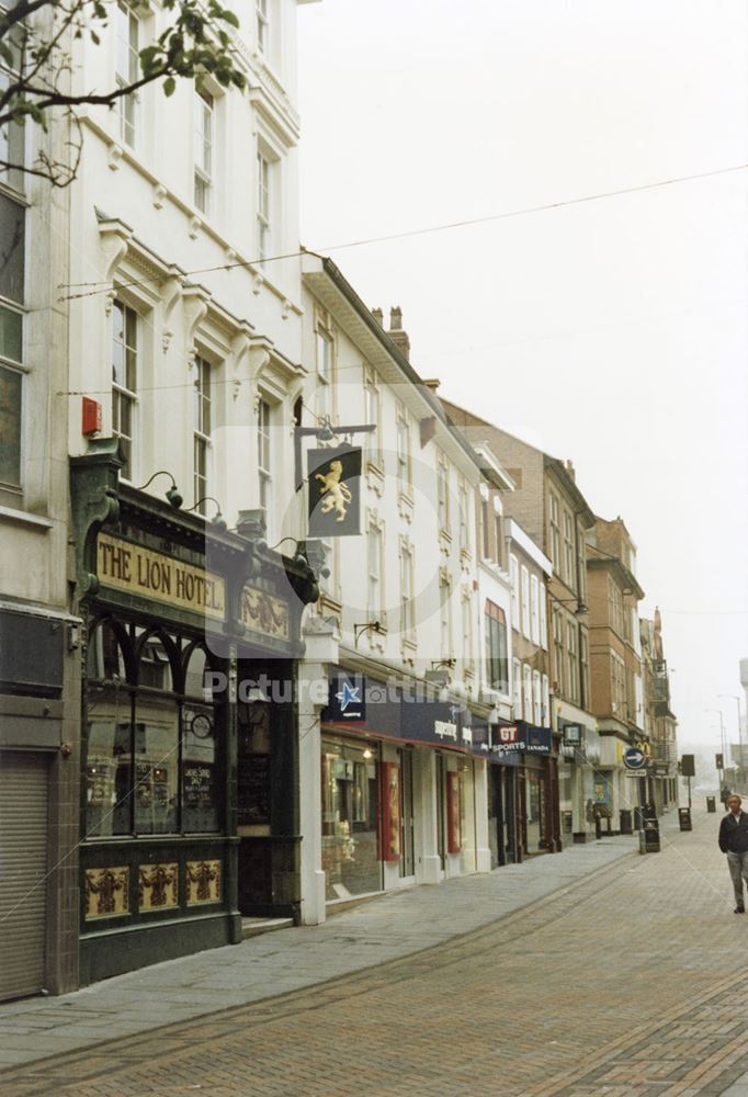 Clumber Street, Nottingham, 1997