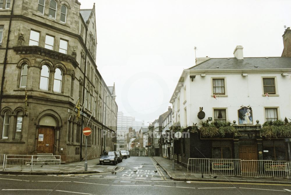 The former Nottingham Evening Post offices, Forman Street, Nottingham, 1997