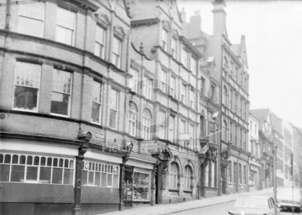 Heathcoat Street, Nottingham, 1970