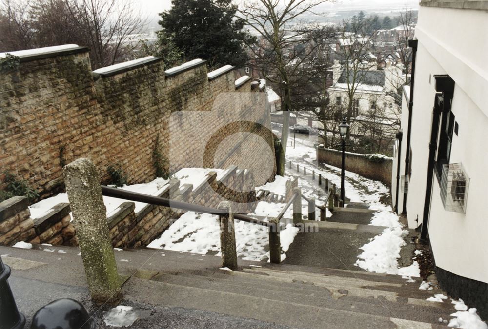 Park Steps, Park Row, Nottingham, 1994