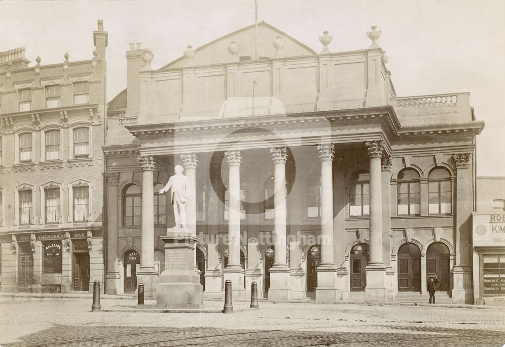 Theatre Royal, Theatre Square, Nottingham, before 1898