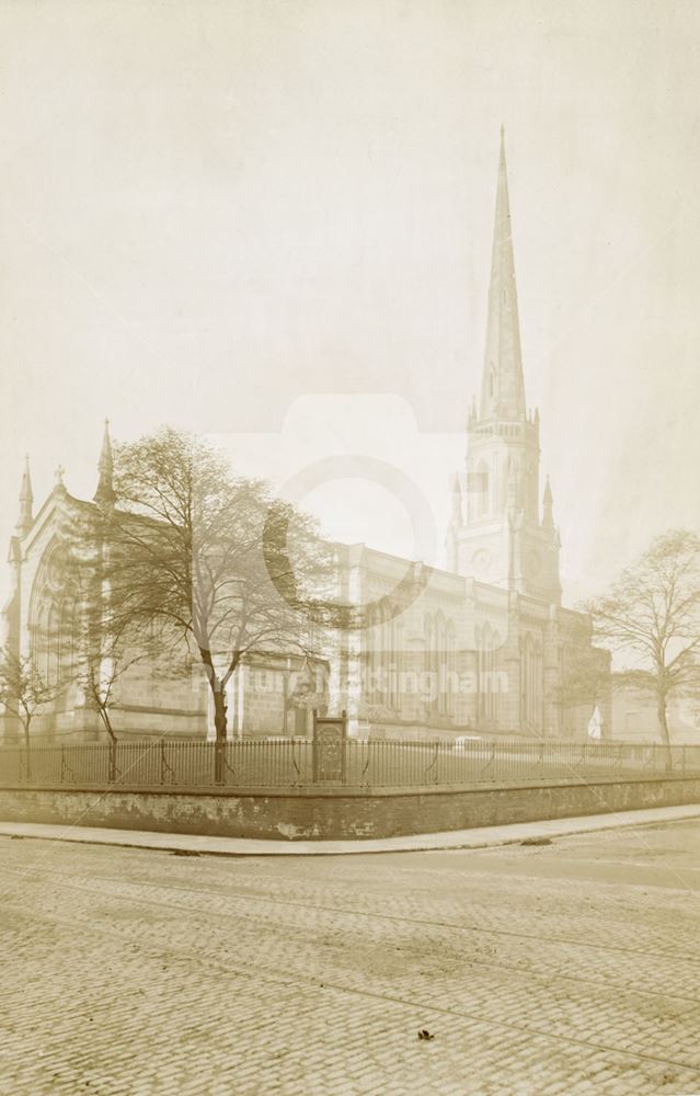 Holy Trinity Church, Trinity Square, Nottingham, before 1900