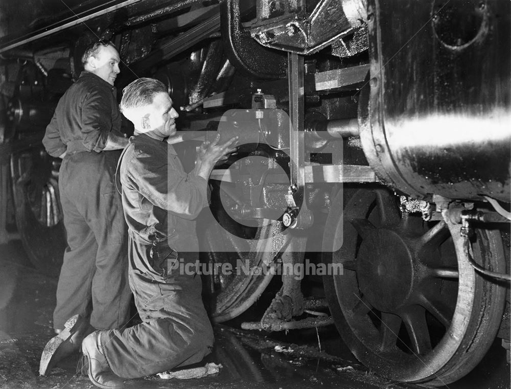 Black Five Locomotive, Nottingham, c 1950s