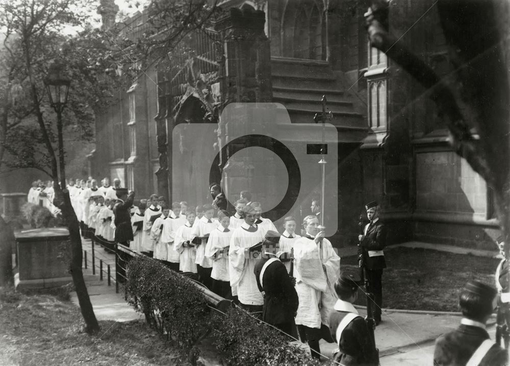 St Mary's Church, High Pavement, Nottingham, 1912