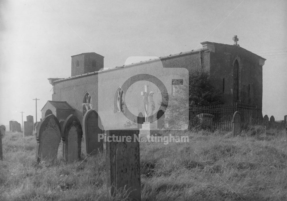 St Giles Church, Piper Lane, Carburton, 1949