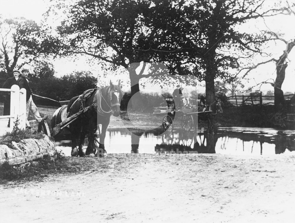 The Water Splash, Bonner Lane, Calverton, 1904