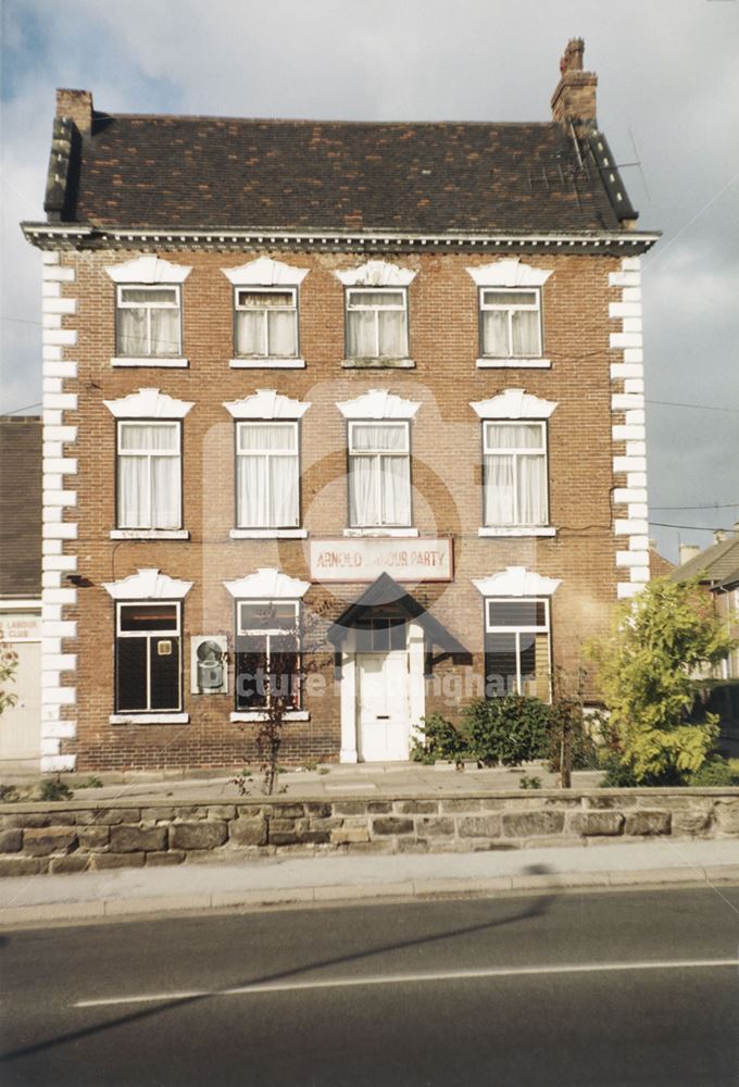 Bonington House, High Street, Arnold, 1984