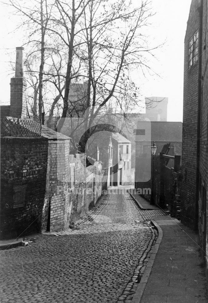 Walnut Tree Lane, Nottingham, 1956