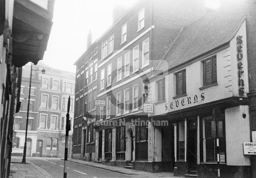 Middle Pavement, Nottingham, 1966