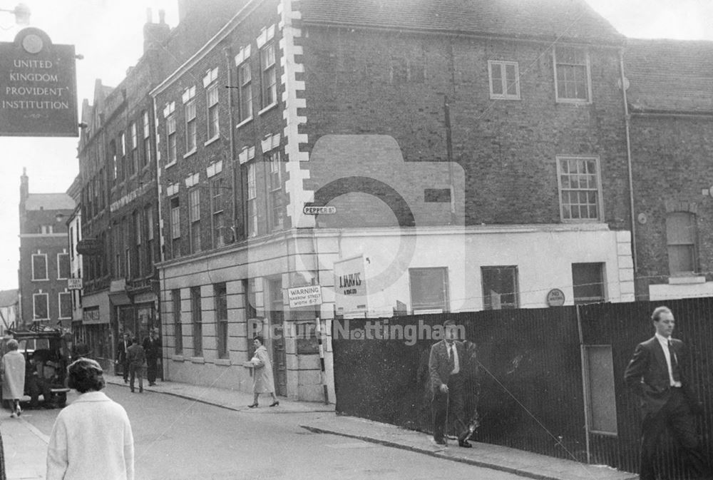 Bridlesmith Gate, Nottingham, 1962 