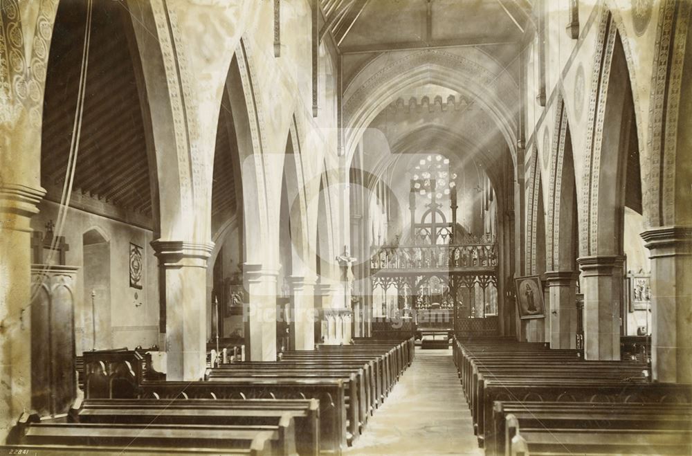 St Barnabas's Catherdral Interior, Derby Road, Nottingham,