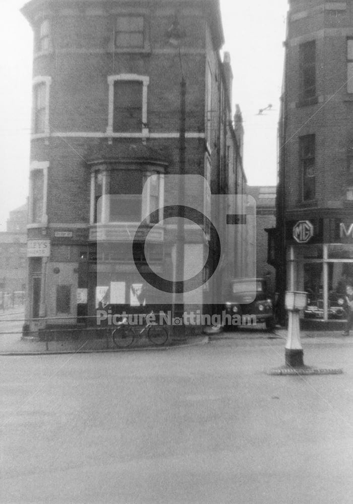 Freechurch Street, Derby Road, Nottingham, 1964