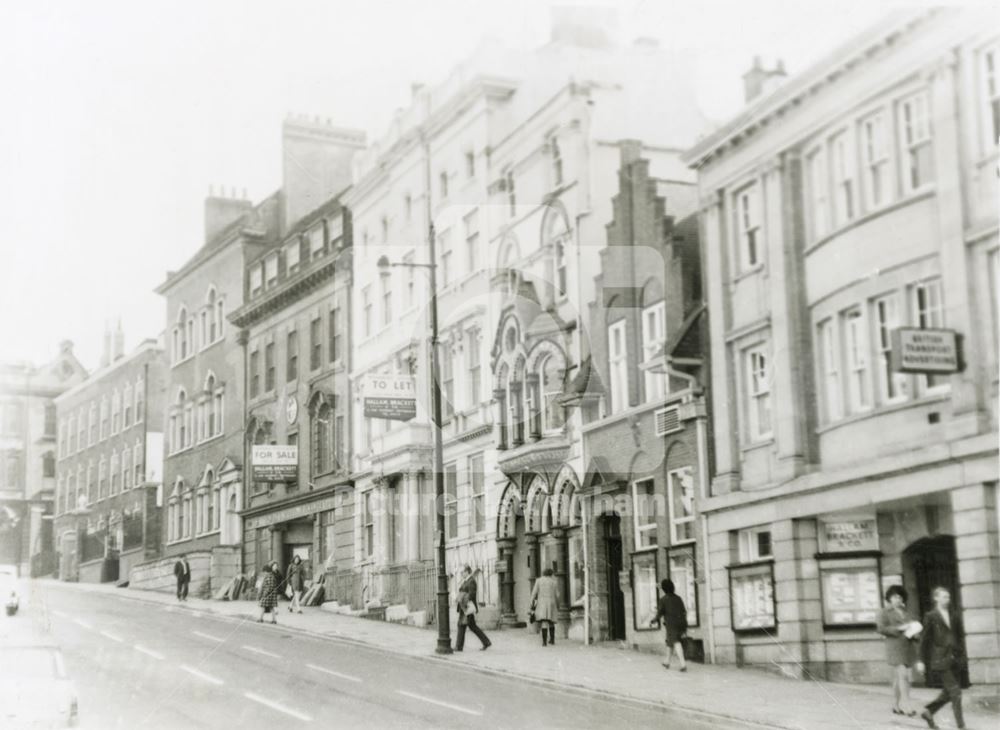 Low Pavement South Side, Nottingham, 1970