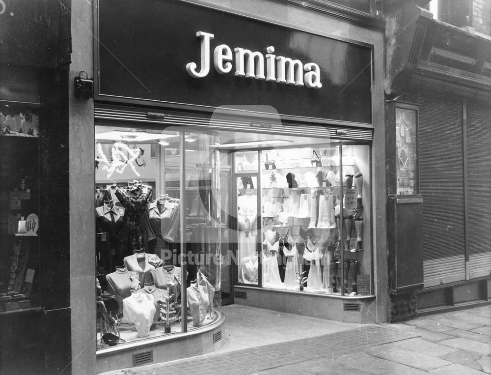 'Jemima' Exchange Walk, Nottingham, c 1956