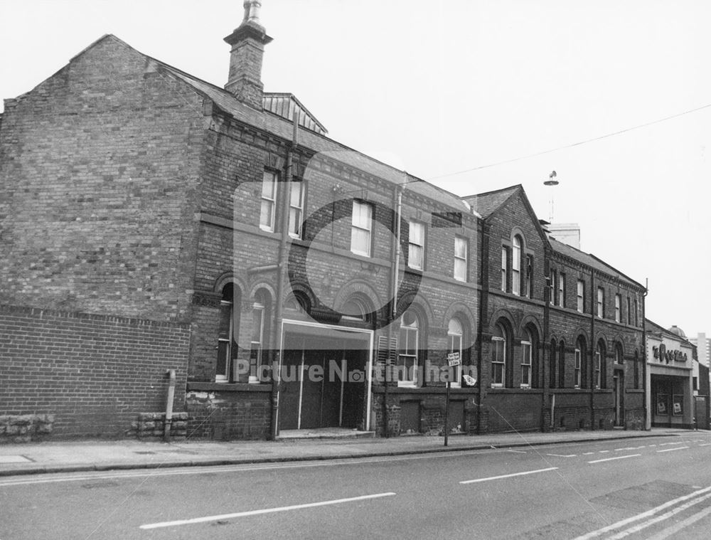 Talbot Street, Nottingham, 1980