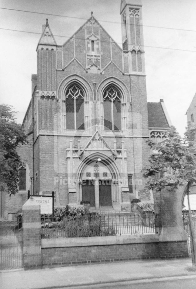 Park Hill Chapel, 164 Derby Road, Nottingham,1964