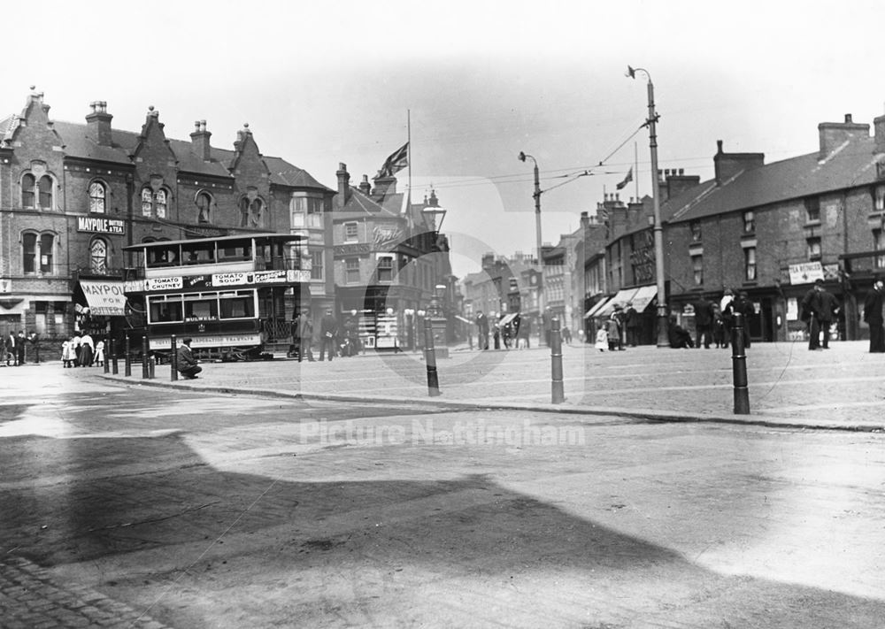 Market Place, Bulwell, c 1910