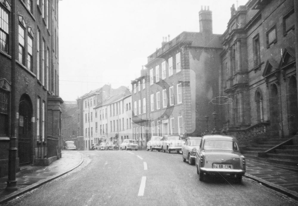 High Pavement, Lace Market, Nottingham, 1962