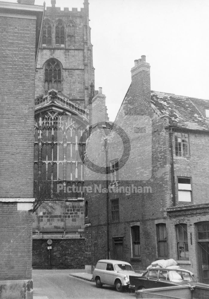 St Mary's Church, Lace Market, Nottingham, 1964