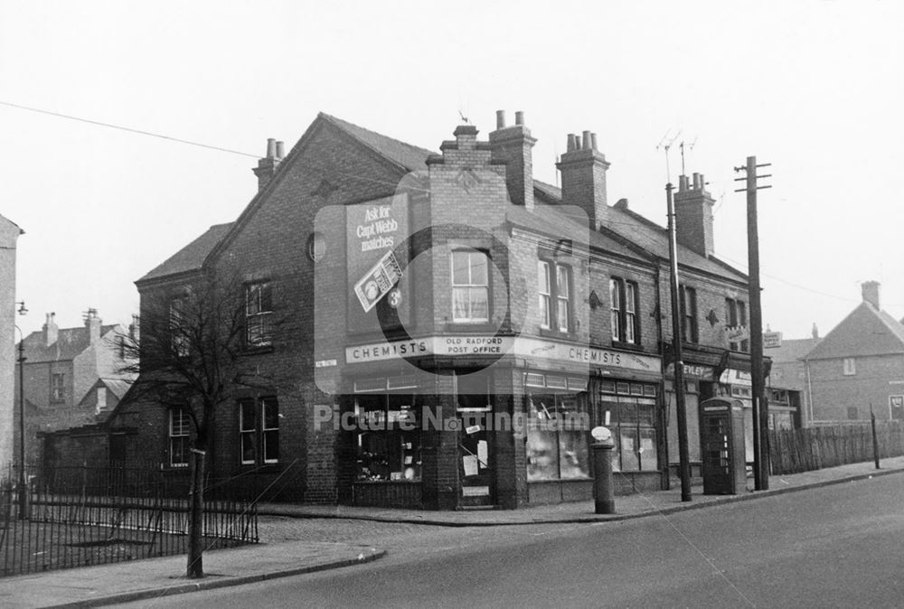 Old Radford Post Office, 310 Ilkeston Road, Radford, Nottingham, 1966