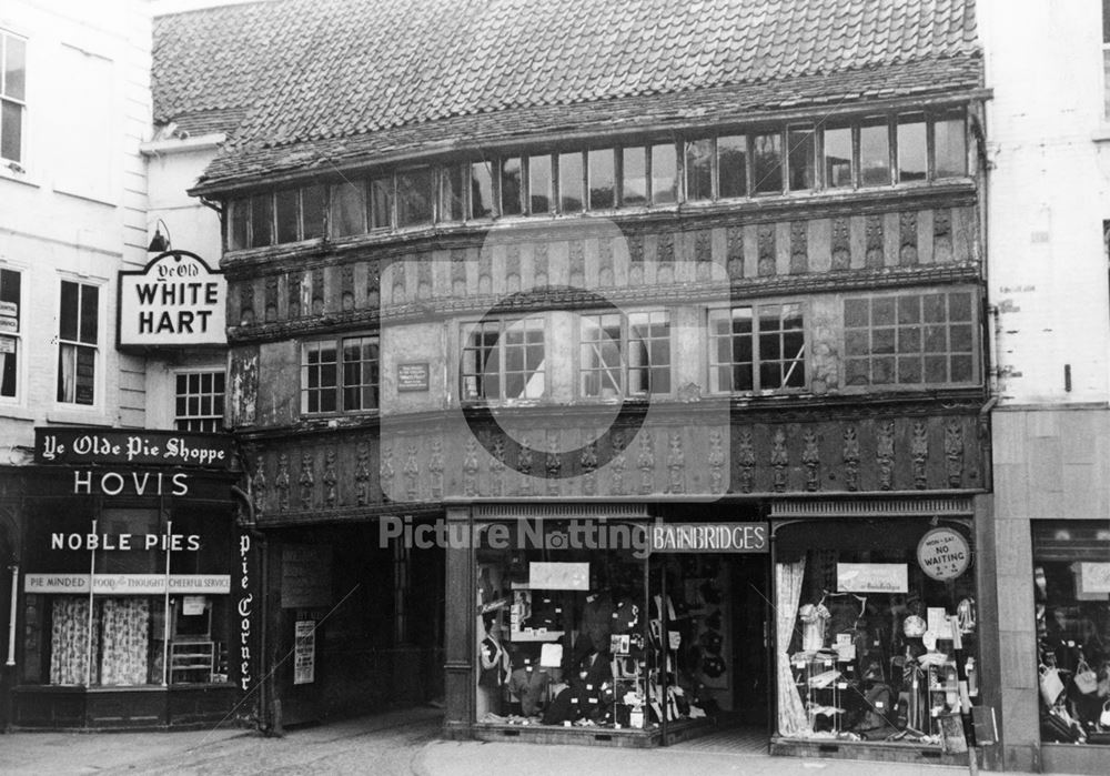 White Hart, Market Place, Newark, 1966