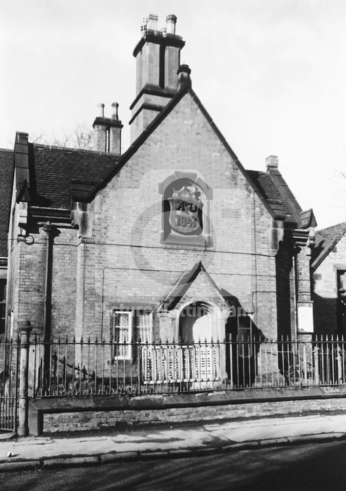 School/Chapel, Church Street, Lenton, Nottingham, c 1970s